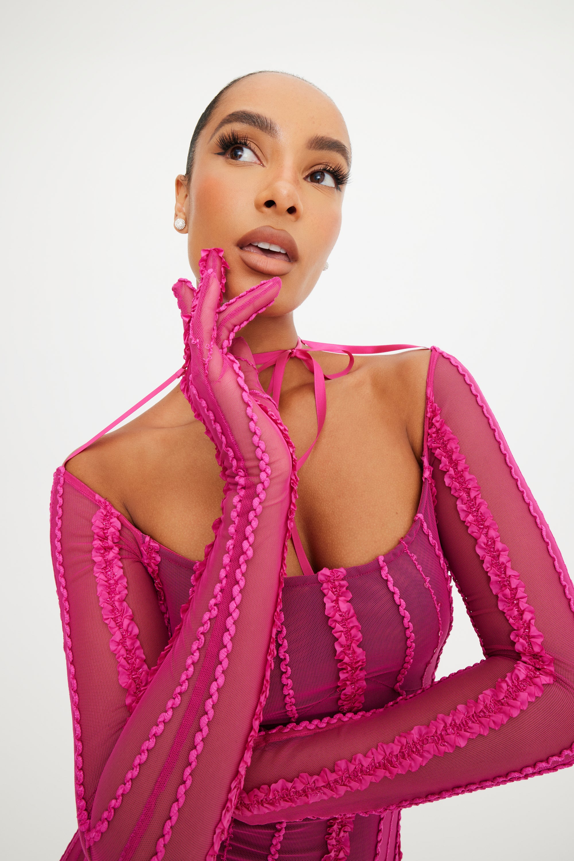 Can-Can Pink Catsuit - Image 4