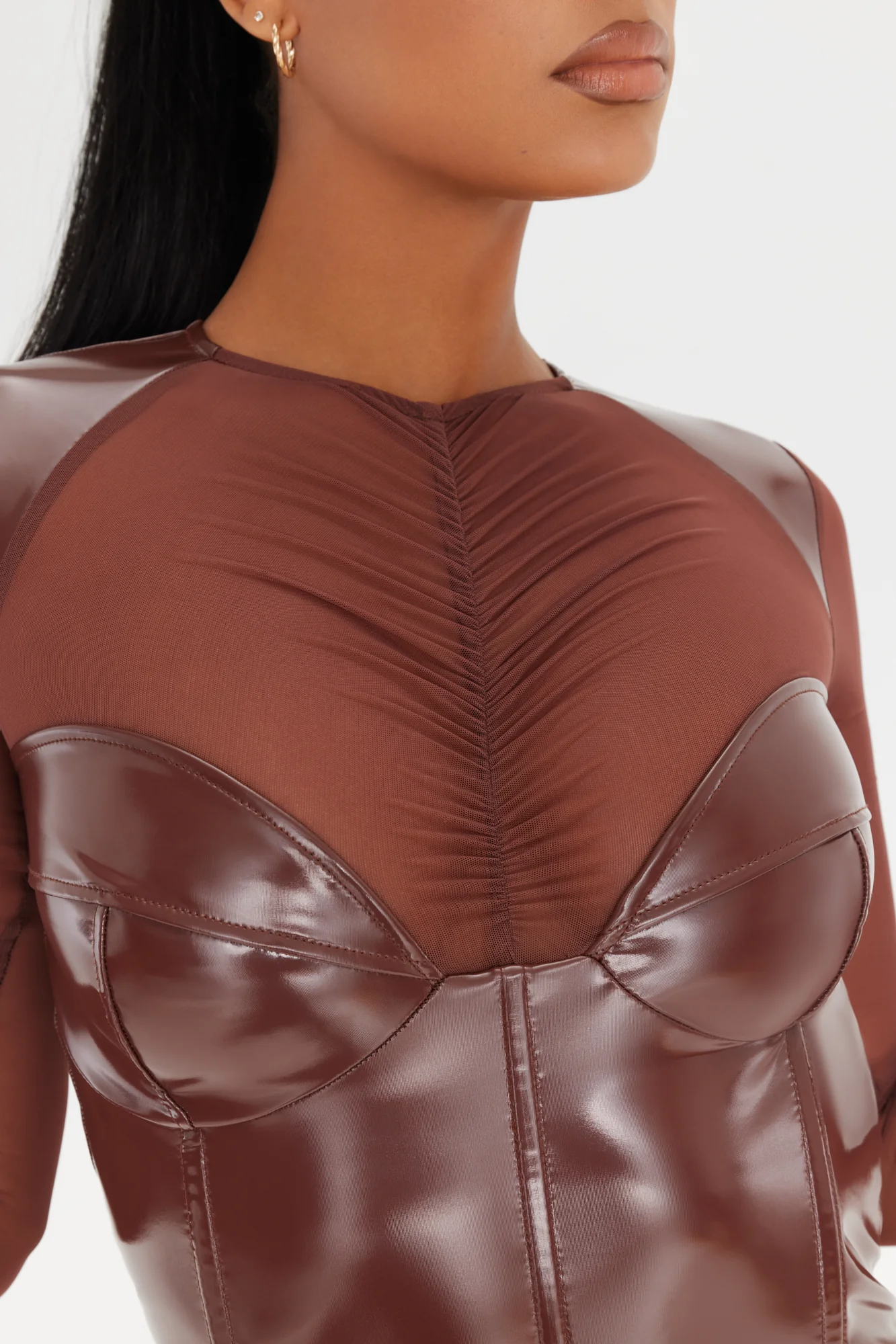 Chocolate Liquorice Catsuit - Image 6