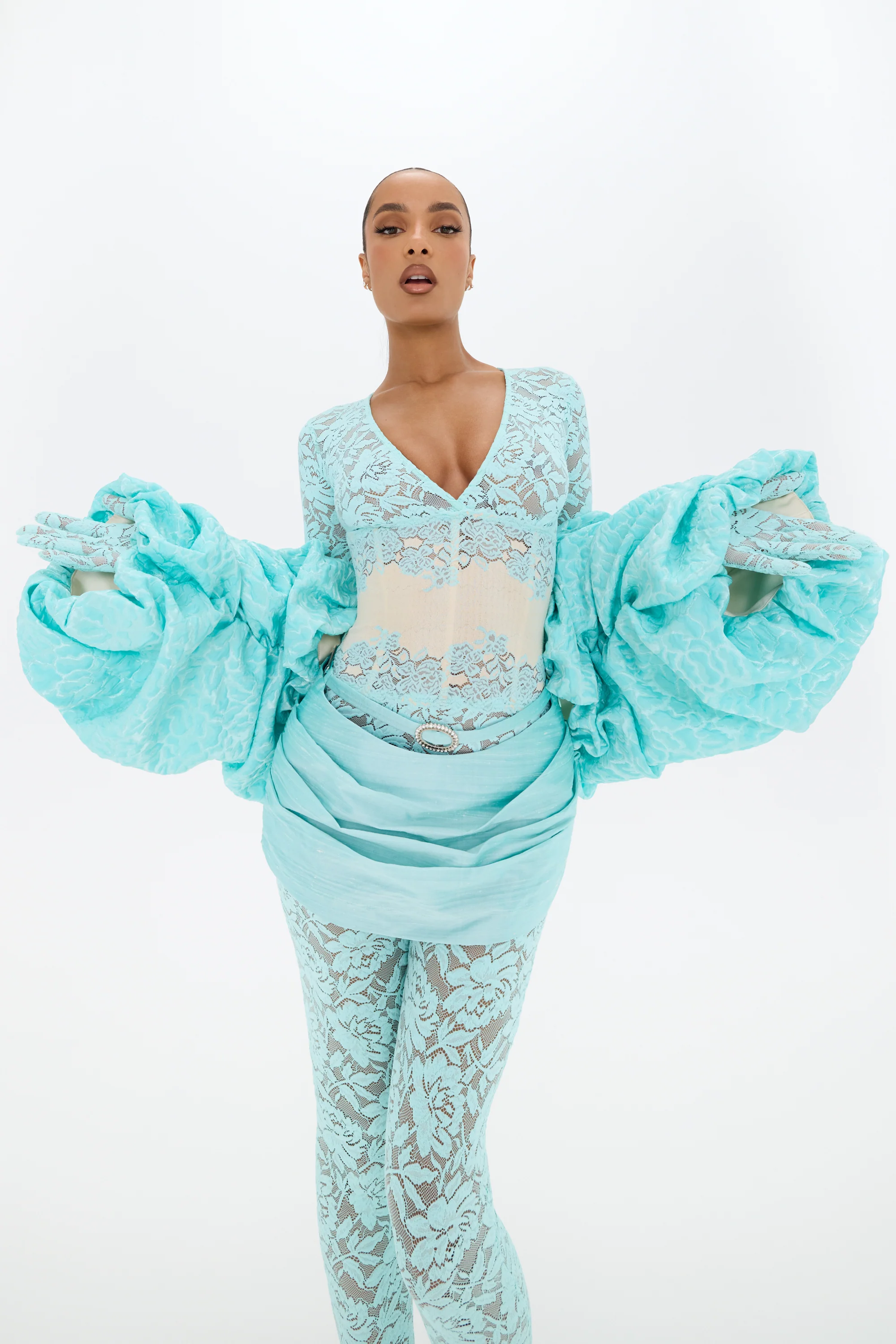 Miami Wedding Mini Skirt - Image 6