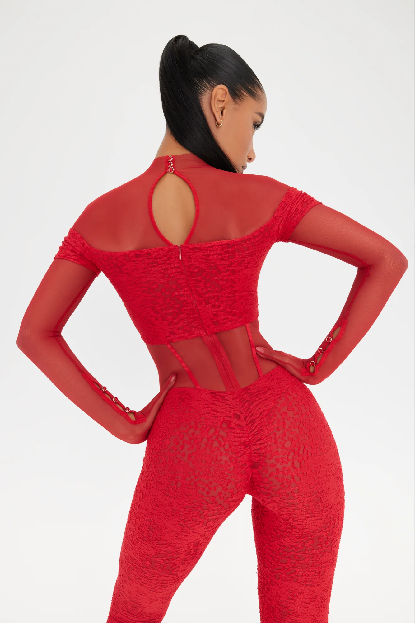 Rouge Affair Catsuit - Image 5