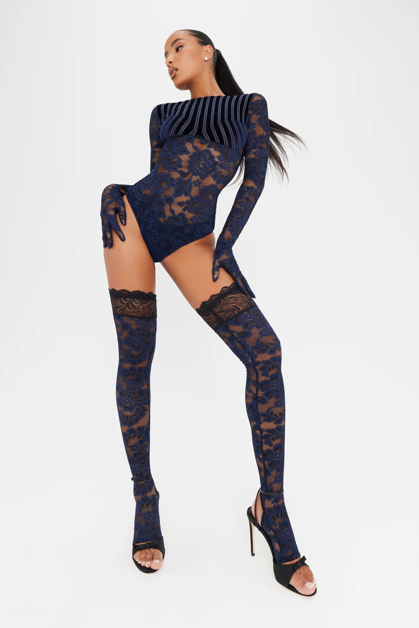 Twilight Lace Thigh High's - Image 3