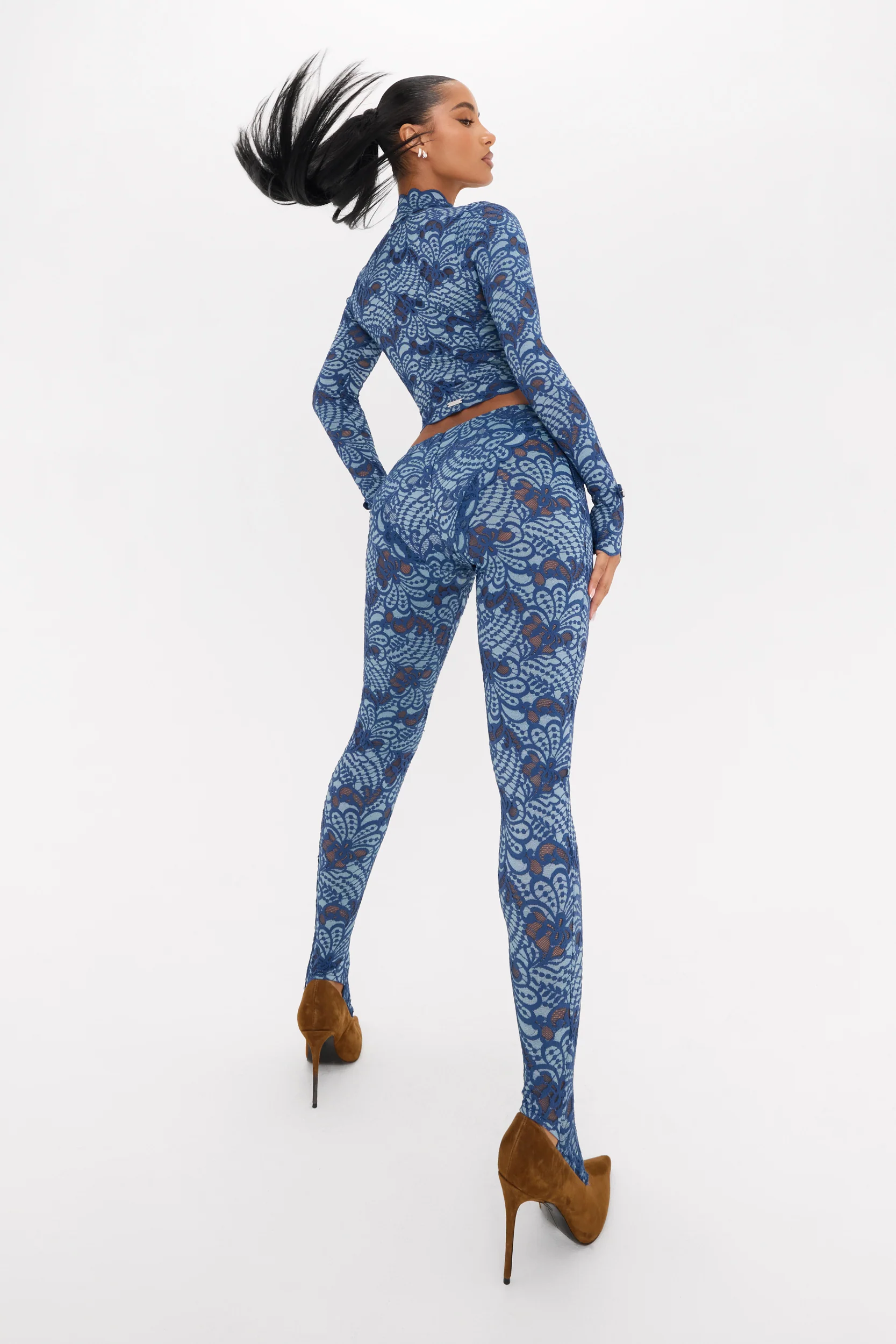 Blue Saddle Legging - Image 5